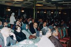 جانب من الحضور ويظهر في الصورة الناقد الدكتور عبد الحكيم العبد والشاعر الكبير هارون هاشم رشيد والشاعر يعقوب شيحا وبجواره ومصطفى اغا والشاعر اسماعيل بخيت