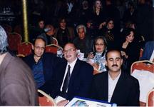 الاول من اليسار الكاتب والناقد مصطفى عبد الوهاب