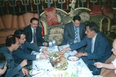 وزير التجارة والصناعة الموريتاني يقيم حفلة عشاء بنواكشوط على شرف الدكتور عبد الولي الشميري 