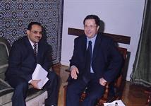 الدكتور الشميري والسفير تور الدين حشاد